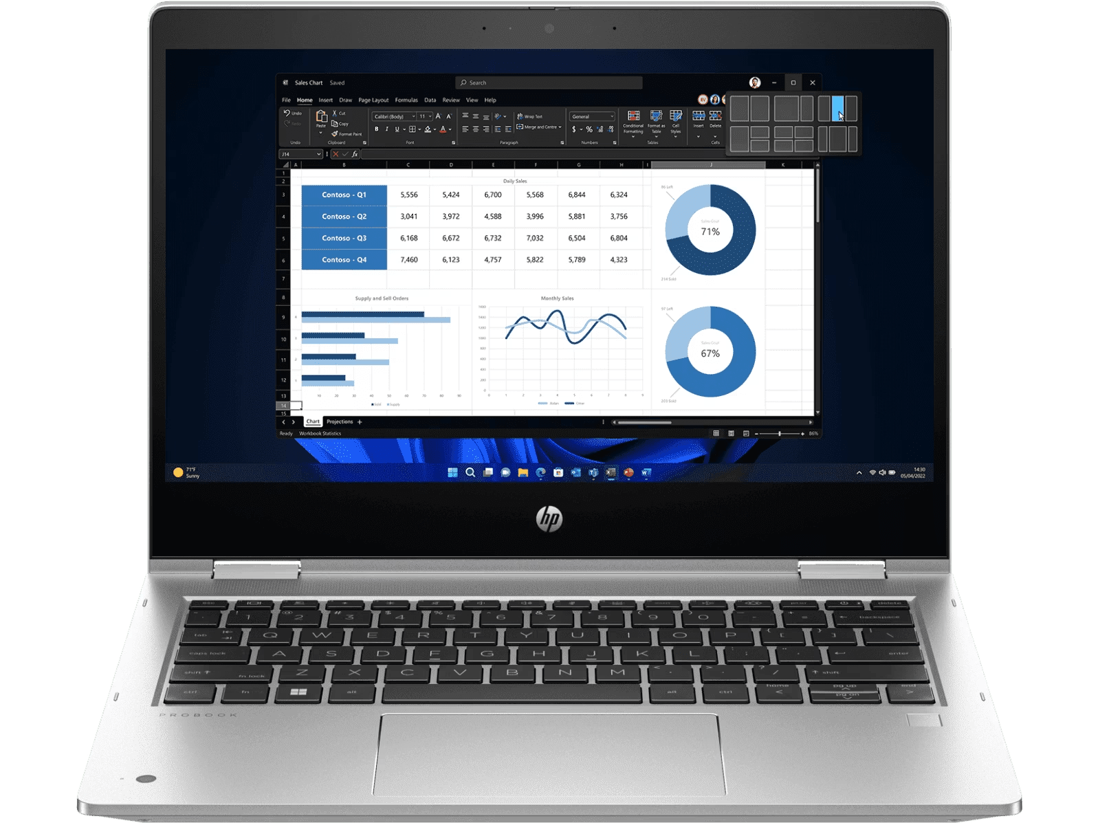 HP Pro x360 435 G10